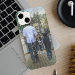 Funda Para iPhone 14 De Case-Mate Mejor foto de papá<br><div class="desc">El mejor papá de Guay escrito a mano en la foto de su personalizado.</div>