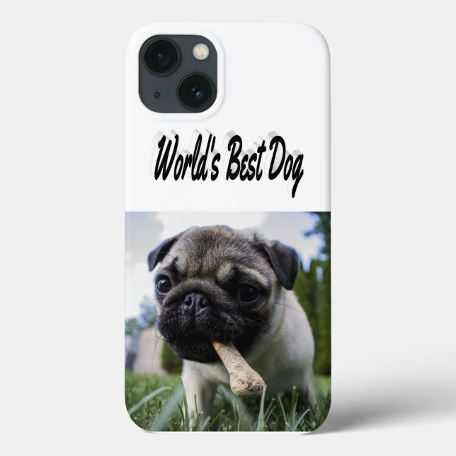 Funda De Case-Mate Para iPhone Mejor foto de perro  (Reverso)