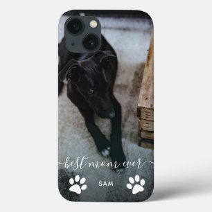 Funda Para iPhone 13 Mejor foto de perro Personalizado de mamá siempre