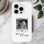 Funda Para iPhone 15 Pro Mejor foto mínima de papá<br><div class="desc">¡Celebra al mejor papá con nuestra foto minimalista iPhone 15 Pro funda! Este funda elegante y moderno presenta el más sincero mensaje "Mejor Papá Nunca" junto con un espacio de personalizable para tu foto favorita, lo que lo convierte en un regalo personalizado que es elegante y protector. Perfecto para el...</div>