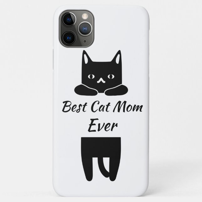 Funda De Case-Mate Para iPhone Mejor Madre De Gato (Reverso)