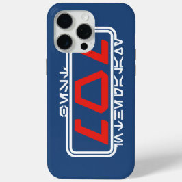 Funda Para iPhone 15 Pro Max Mejor Mamá en Galaxy (Aurebesh)