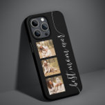 Funda Para iPhone 14 De Case-Mate Mejor Mamá Foto Imagen Elegante Guión Negro<br><div class="desc">Mejor imagen de la foto de mamá Ever Fotografía Elegante Script Black iPhone 14 Smart Phone Cases presenta un diseño moderno y moderno, sencillo y elegante con el texto "mejor mamá de todos" en una elegante tipografía escrita a mano de guión caligrafía sobre un fondo negro. Añade tres de tus...</div>
