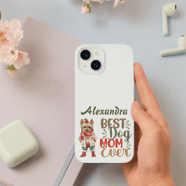 Funda Para iPhone 14 De Case-Mate Mejor Mamá Perro Yorkie Personalizado