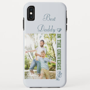 Funda Para iPhone XS Max Mejor Papá del Universo Foto Personalizada