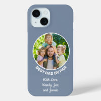 Mejor Papá Por Par Golf Diciendo Foto Personalizad