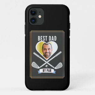 Funda Para iPhone 11 Mejor Papá por Par Golf Lover Día del Padre Funny