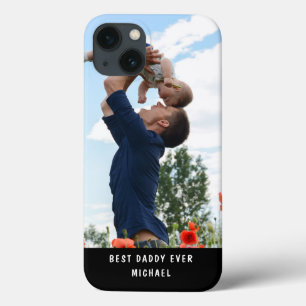 Funda Para iPhone 13 Mejor Papi Añadir Su Propio Nombre Personalizado D
