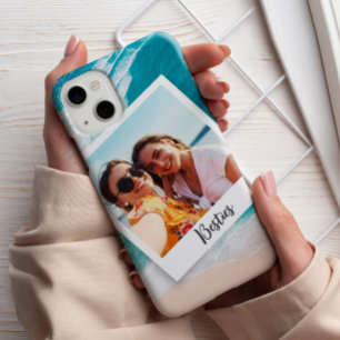 Funda Para iPhone 13 Mejores amigos de foto instantánea