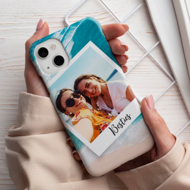 Funda De Case-Mate Para iPhone Mejores amigos de foto instantánea (Subido por el creador)