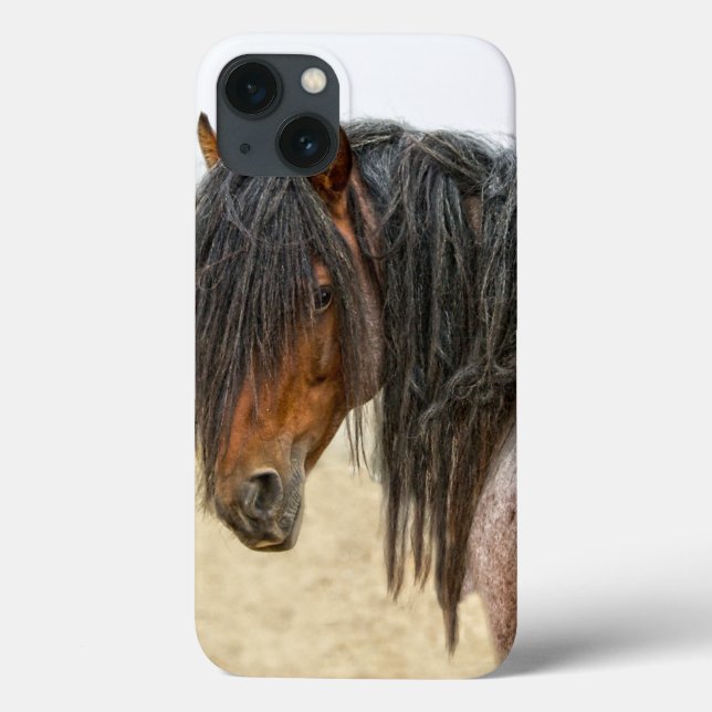 Funda De Case-Mate Para iPhone Melena del caballo (Reverso)