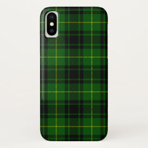 Funda Para iPhone X Melocotonería tartan de MacArthur