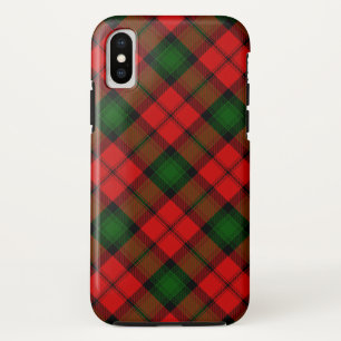 Funda Para iPhone X Melocotonus tartan