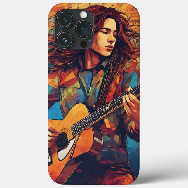 Funda De Case-Mate Para iPhone Melodic Whirlwind (Reverso )