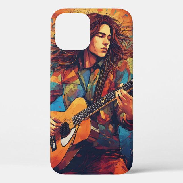 Funda De Case-Mate Para iPhone Melodic Whirlwind (Reverso )