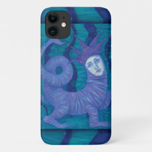 Funda Para iPhone 11 Melusina, Melusina, fantasía, surrealista, espírit