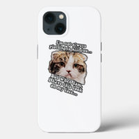 Meme de gato gruñón para dueños de gatos y amantes