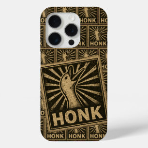 Funda Para iPhone 15 Pro Meme de pollo de pato con honk Goose