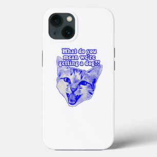 Funda Para iPhone 13 Meme divertido de gato gruñón para amantes de gati