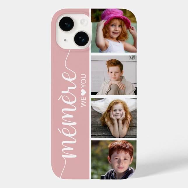 Funda De Case-Mate Para iPhone Mémère 4 Foto (Reverso )