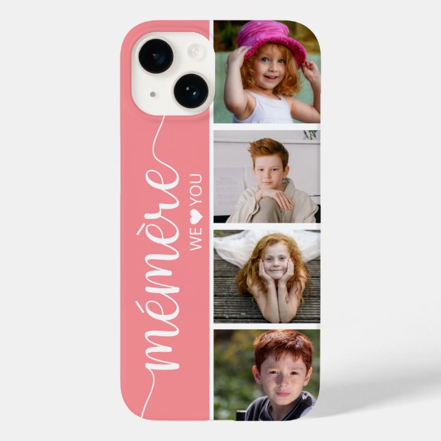Funda De Case-Mate Para iPhone Mémère 4 Foto (Reverso )