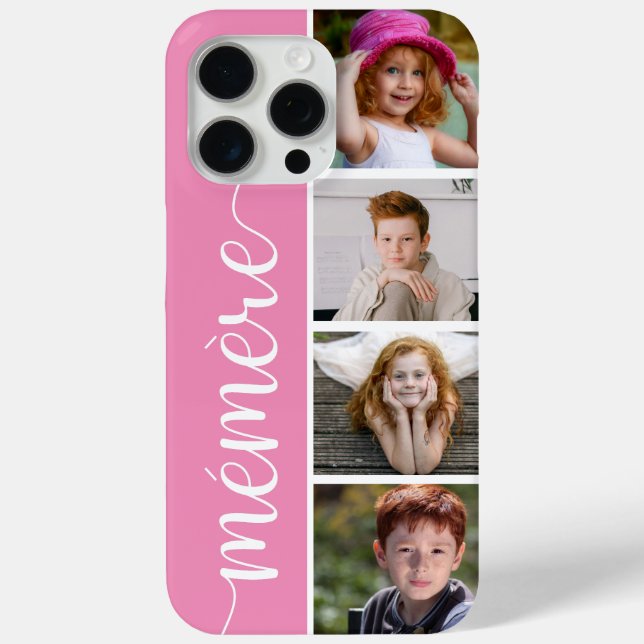 Funda De Case-Mate Para iPhone Mémère 4 Foto (Reverso )