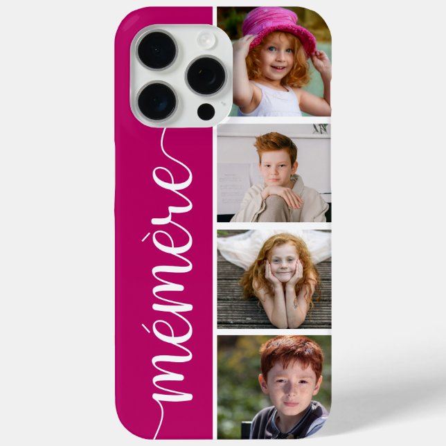 Funda De Case-Mate Para iPhone Mémère 4 Foto (Reverso )