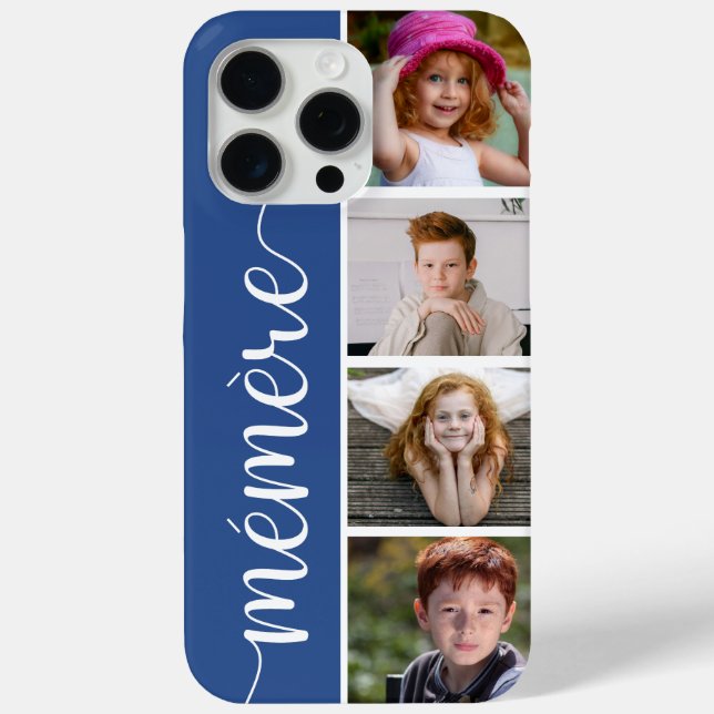 Funda De Case-Mate Para iPhone Mémère 4 Foto (Reverso )