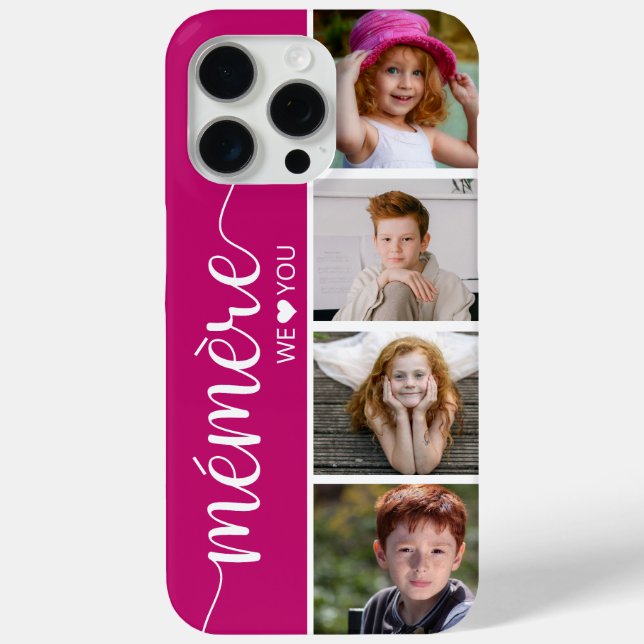 Funda De Case-Mate Para iPhone Mémère 4 Foto (Reverso )