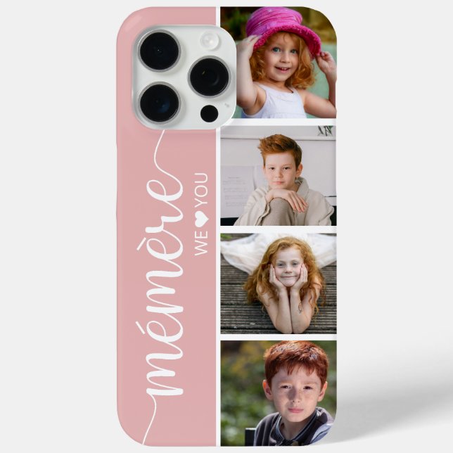 Funda De Case-Mate Para iPhone Mémère 4 Foto (Reverso )