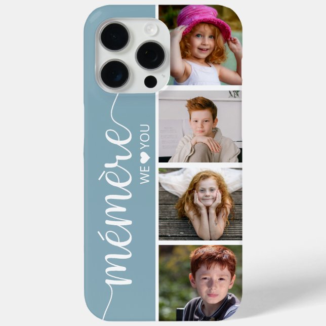 Funda De Case-Mate Para iPhone Mémère 4 Foto (Reverso )