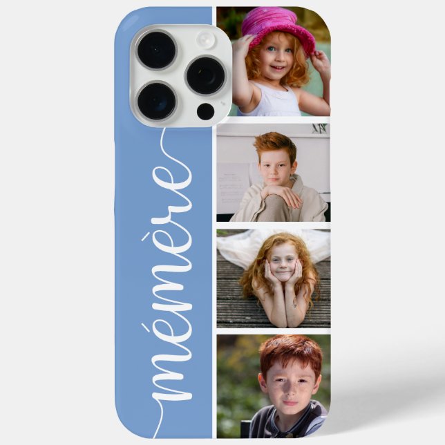 Funda De Case-Mate Para iPhone Mémère 4 Foto (Reverso )