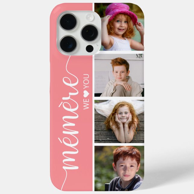 Funda De Case-Mate Para iPhone Mémère 4 Foto (Reverso )