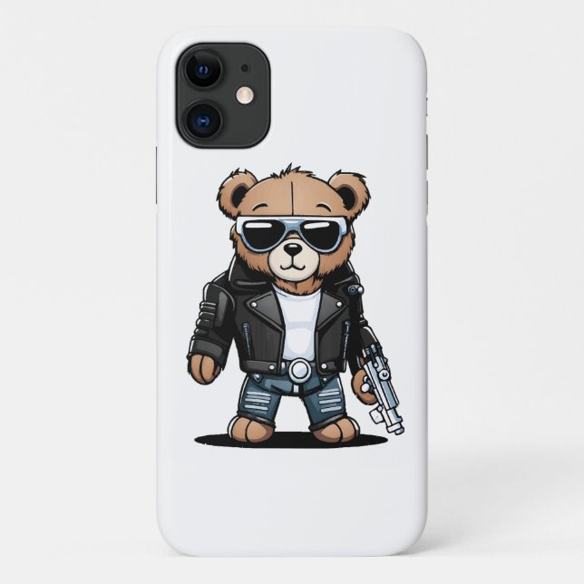 Funda De Case-Mate Para iPhone Memes de Teddy Lindos (Reverso)