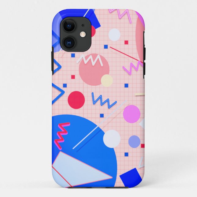 Funda De Case-Mate Para iPhone Memphis No. 82 Sangria (Reverso)