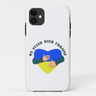 Funda Para iPhone 11 Mensaje inspirador Estamos con Ucrania