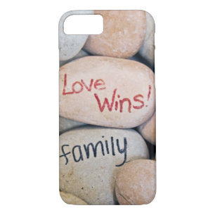 Funda Para iPhone 8/7 Mensaje inspirador sobre piedras