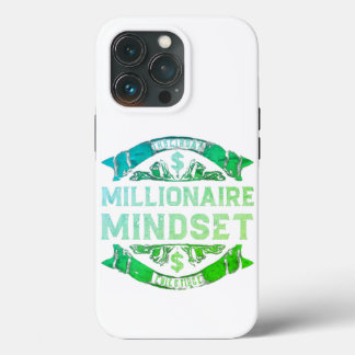 Funda Para iPhone 13 Pro Mentalidad de Millionaire
