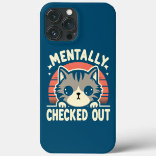 Funda Para iPhone 13 Pro Max Mentalmente desechada la divertida vida de mamá de