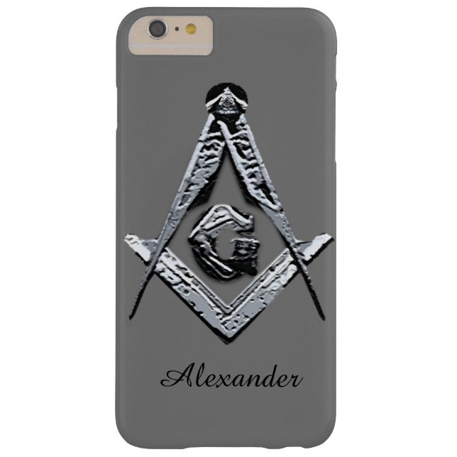 Funda De Case-Mate Para iPhone Mentes masónicas (Silvery) (Reverso)