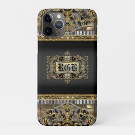 Funda Para iPhone 11 Pro Mentorsteen Elegant Victorian Monograma