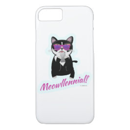 Funda Para iPhone 8/7 Meowlinneal Funny Cat Generation Design 