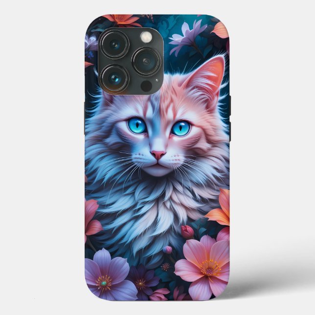 Funda De Case-Mate Para iPhone MeowMee uno (Reverso )