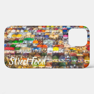 Funda Para iPhone 12 Mercado de alimentos callejeros Rod Fai Bangkok Ta