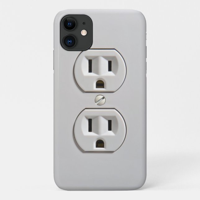 Funda De Case-Mate Para iPhone Mercado eléctrico divertido (Reverso)