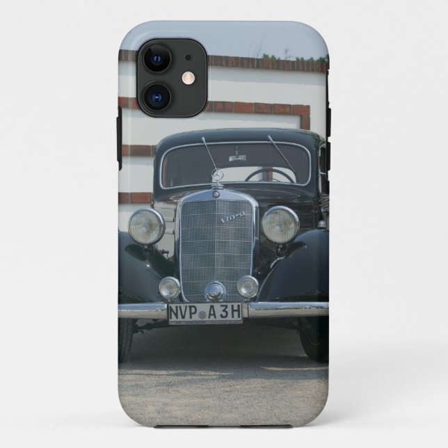 Funda De Case-Mate Para iPhone Mercedes antigua (Reverso)