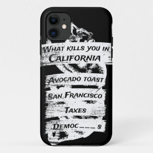 Funda Para iPhone 11 Merica Humor América Estados Unidos Funny Californ
