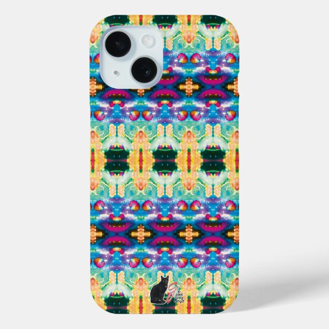 Funda De Case-Mate Para iPhone Meridianos KCFX (Reverso )