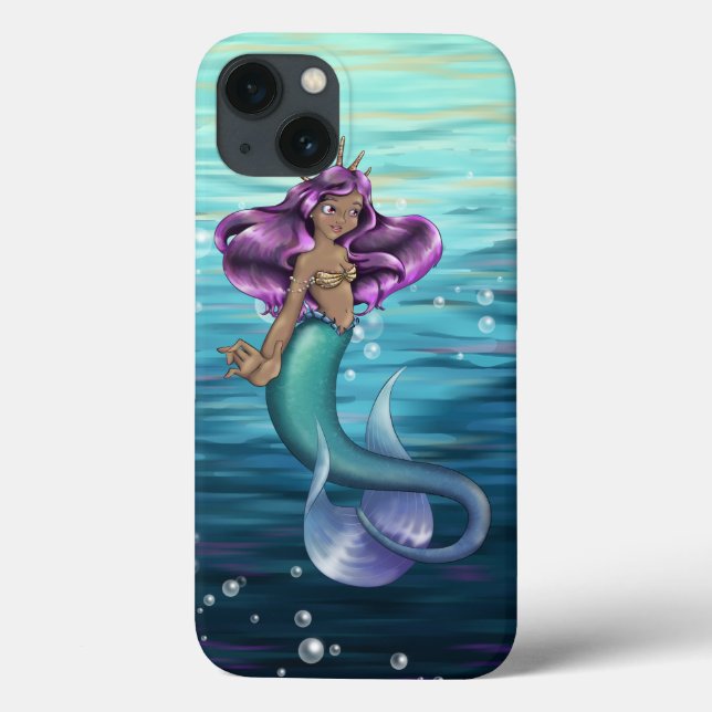 Funda De Case-Mate Para iPhone Mermaid Iole (Reverso)