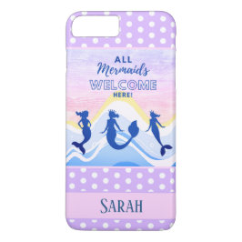 Funda Para iPhone 8 Plus/7 Plus Mermaid Trio | Bienvenida a todas las sirvientas |